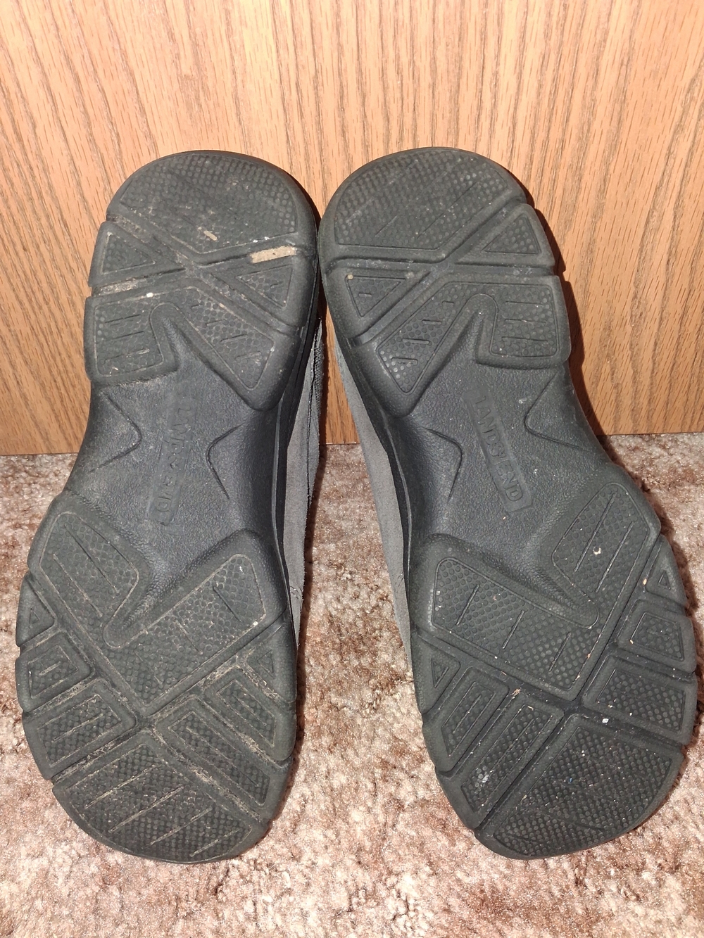 Lands' End Gray Slip-On Women's Casual Loafers - Picture 4 of 6